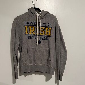 Gray Tailgate University of Notre Dame Hoodie